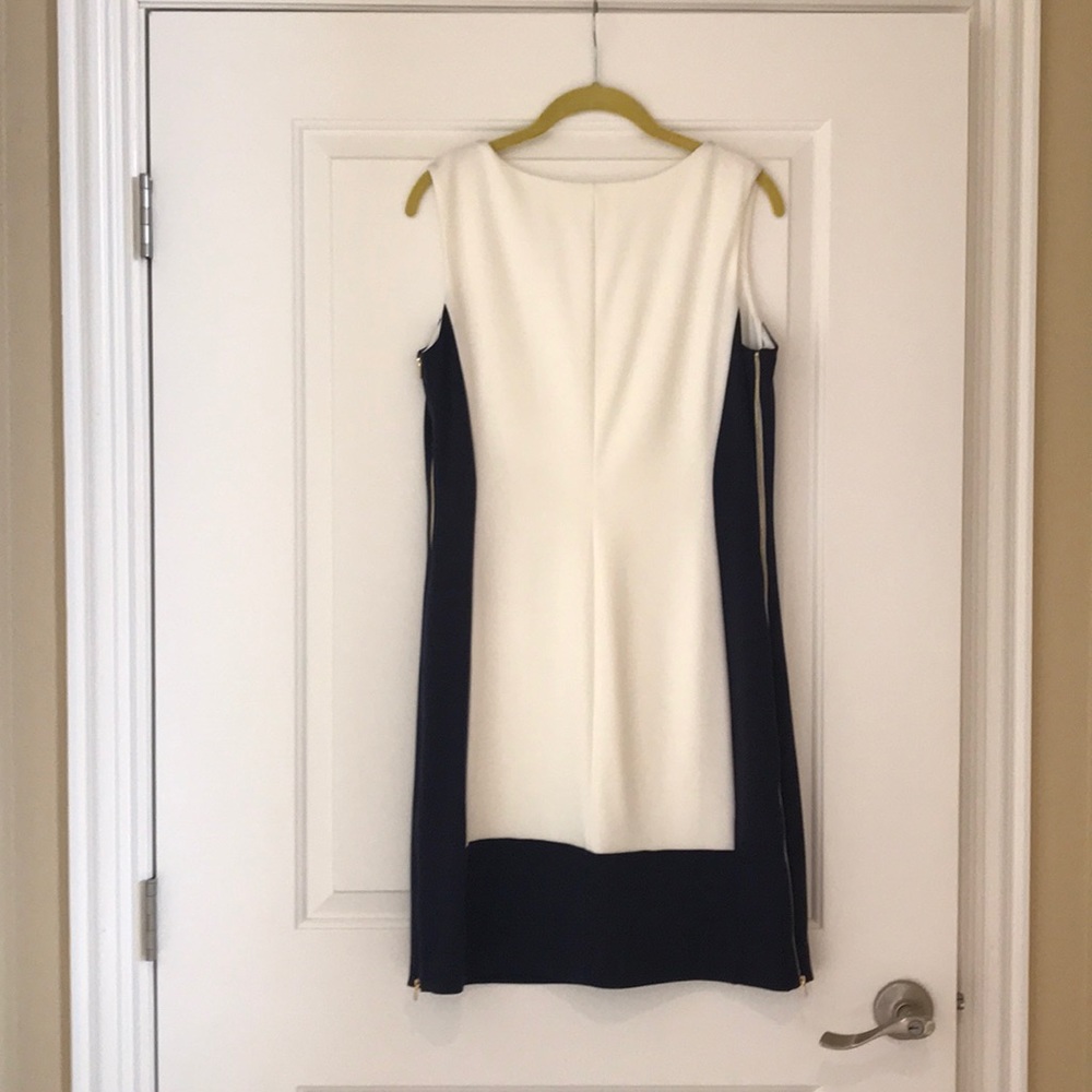 Calvin Klein color block dress. - Picture 3 of 5